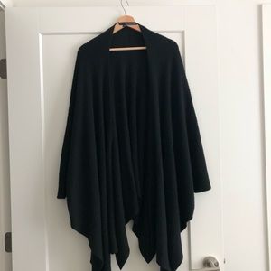 360 Cashmere Olivia Poncho/Wrap Sweater